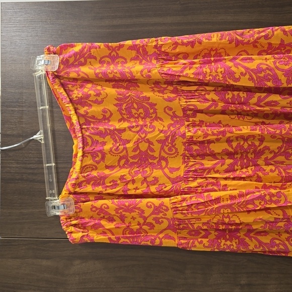 Abel the Label-Anthropologie-Maya Floral Paisley Patterned Maxi Skirt-Size Large - Picture 12 of 13